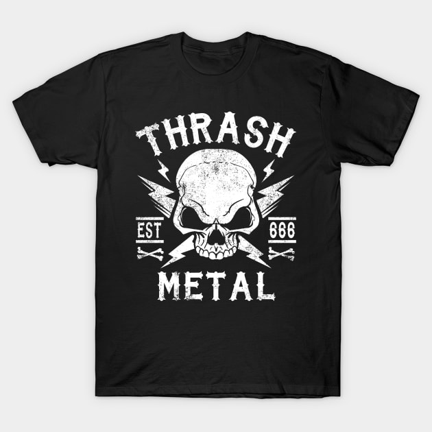 THRASH METAL T-Shirt by Tshirt Samurai